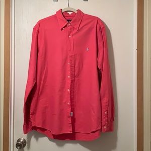 Men’s Raulph Lauren button down shirt.